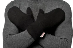 Mittens 400 Black-Woolpower Discount