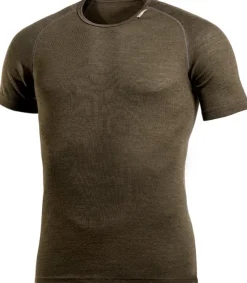 Tee Lite lyhythihainen kerrastopaita, unisex, vihreä-Woolpower Clearance
