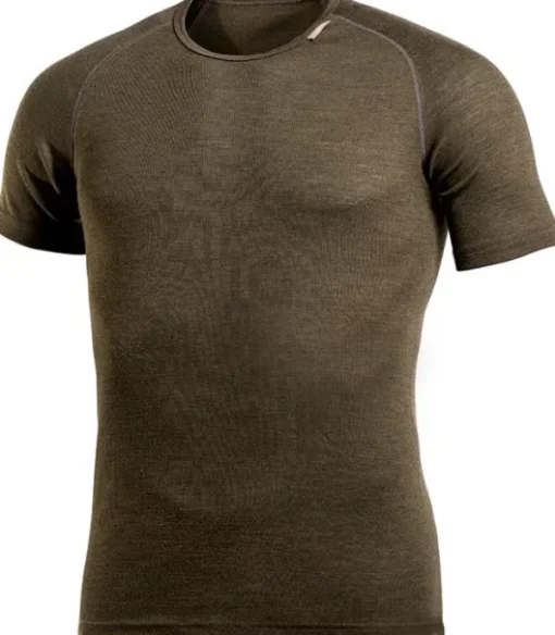 Tee Lite lyhythihainen kerrastopaita, unisex, vihreä-Woolpower Clearance
