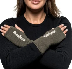 Woolpower Wrist Gaiter -rannelämmittimet, Pine Green Outlet