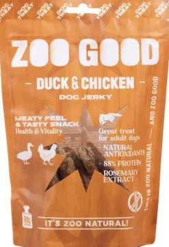 ZOO GOOD Jerky Chicken & Duck 80 g Hot