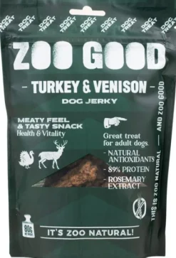 Jerky Turkey & Venison 80 g-ZOO GOOD Fashion